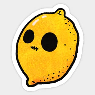 When life gives you lemons Sticker